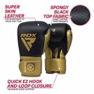 RDX L2 MARK Pro Sparring Boxing Gloves - BLACK/silver